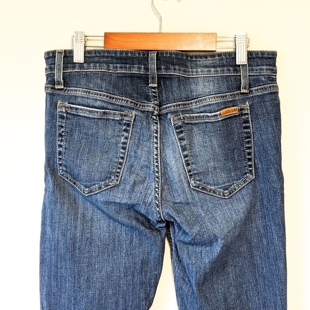 Joe's Jeans Lindz Mid Rise Skinny Blue Wash Jeans Size 28 - Picture 6 of 8